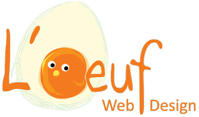 logo L'Oeuf, web|design